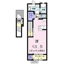 ニューバンブスⅤの物件間取画像